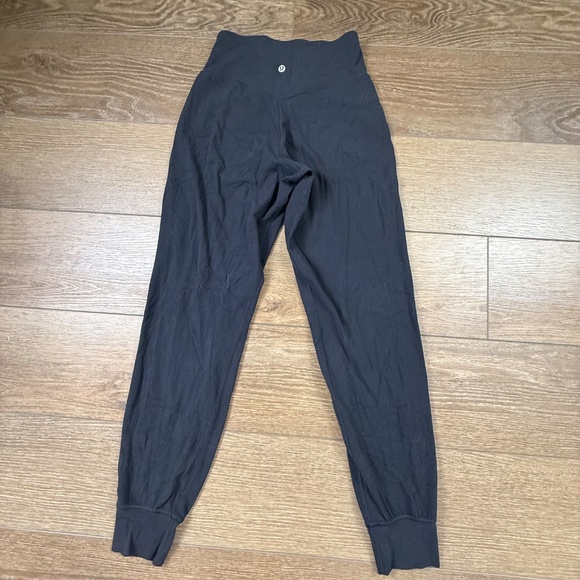 Lululemon Align Joggers Black High Waist 28" Inseam Size 4 Athleisure Pants - Picture 2 of 9